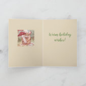 UrlaubsMaus und Pilz Feiertagskarte (Innenseite)