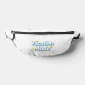 Urlaubsmodus 3D Puffy-Typografie-Taillentasche Bauchtasche (Ablage )