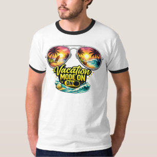 Urlaubsmodus aktiviert Fühlt sich an wie Ozean-Son T-Shirt