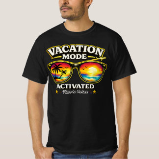 Urlaubsmodus Aktiviert Strandtrip-Shirt T-Shirt