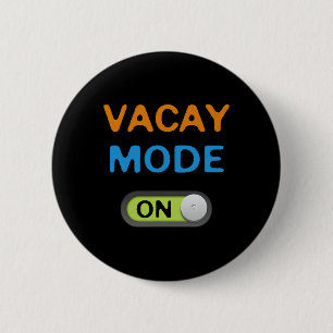 Urlaubsmodus An Strandpalmen Kreuzfahrt Stimmung S Button