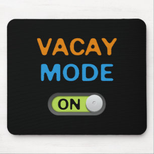 Urlaubsmodus An Strandpalmen Kreuzfahrt Vibes Somm Mousepad