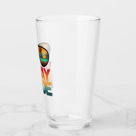 Urlaubsmodus Glas (Links)