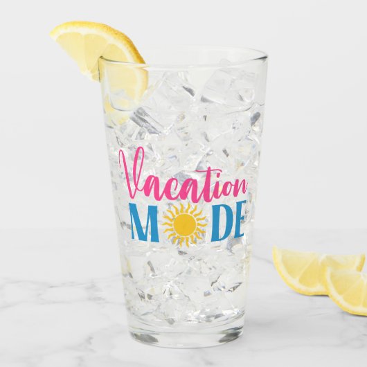 Urlaubsmodus Glas (Vorderseite Ice)