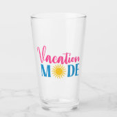 Urlaubsmodus Glas (Vorderseite)