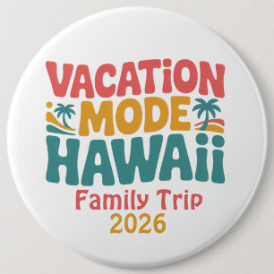Urlaubsmodus Hawaii Tropisches Paradies Sommer Sti Button