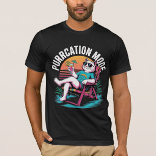 Urlaubsmodus Katze T-Shirt