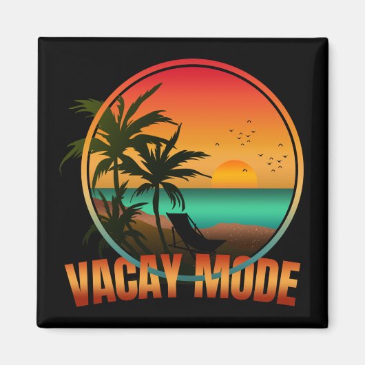 URLAUBSMODUS  MAGNET (Vorne)