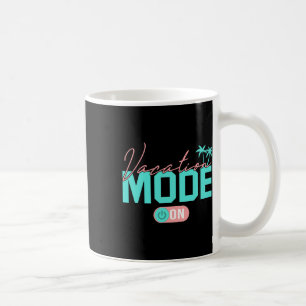 Urlaubsmodus Sommerfamilienwochenreisen Kaffeetasse