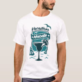 Urlaubsmodus T-Shirt (Vorderseite)