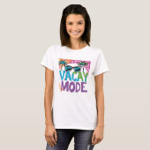 Urlaubsmodus T-Shirt (Vorne ganz)