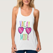 Urlaubsmodus Tank Top (Vorderseite)