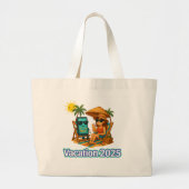 Urlaubsmodus Tote Tasche - Fun Beach Vibes Digital (Vorne)