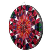 Urlaubsmuster Dartscheibe (Vorderseite rechts)