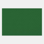 Urlaubsmuster Formen und kariert blaues Grün Geschenkpapier Set (Vorderseite)