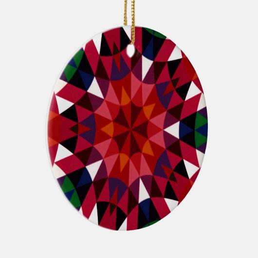 Urlaubsmuster Keramik Ornament (Rechts)