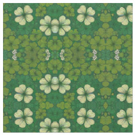 Urlaubsmuster - St. Patrick's Day Kleeblatt Stoff