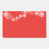 Urlaubsnachmitteilungen Post-it Klebezettel (Vorderseite)