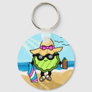 Urlaubspackel   Holiday Pickle Magnet Schlüsselanhänger