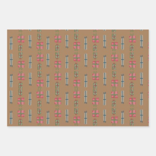 Urlaubspapier | 3 Blatt Set (Vorderseite 2)