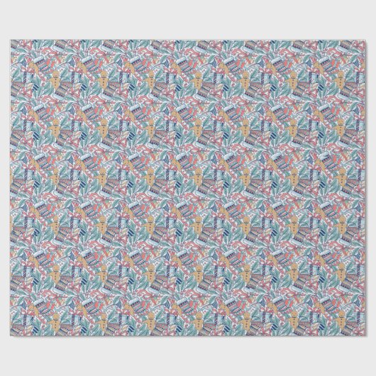 Urlaubspapier Geschenkpapier (Flach)