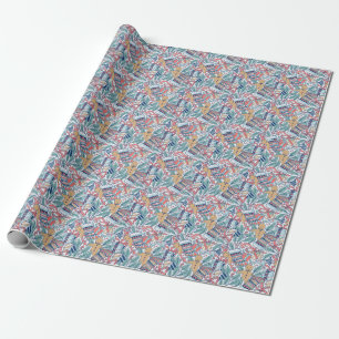 Urlaubspapier Geschenkpapier