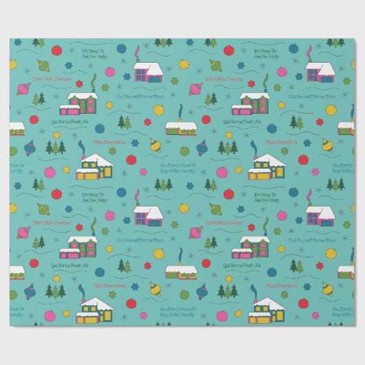 Urlaubspapier Geschenkpapier (Flach)