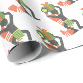 Urlaubspapier Geschenkpapier (Rolleneckpunkt)