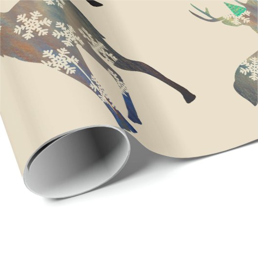 Urlaubspapier Geschenkpapier (Rolleneckpunkt)