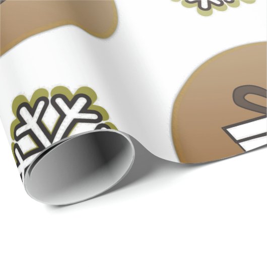 Urlaubspapier Geschenkpapier (Rolleneckpunkt)