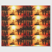 Urlaubspapier Geschenkpapier (Flach)