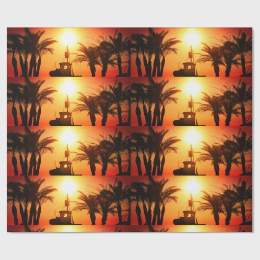 Urlaubspapier Geschenkpapier (Flach)