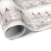 Urlaubspapier Geschenkpapier (Rolleneckpunkt)