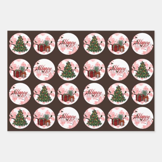 Urlaubspapier Geschenkpapier Set (Vorderseite 3)