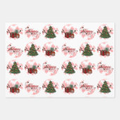 Urlaubspapier Geschenkpapier Set (Vorderseite)