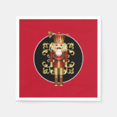 Urlaubspapier Napkins-Nutcracker Serviette (Vorderseite)