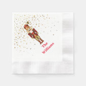 Urlaubspapier Napkins-Nutcracker Serviette (Vorderseite)