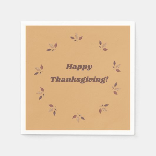 Urlaubspapier Napkins Serviette (Vorderseite)