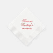 Urlaubspapier Napkins Serviette (Ecke)