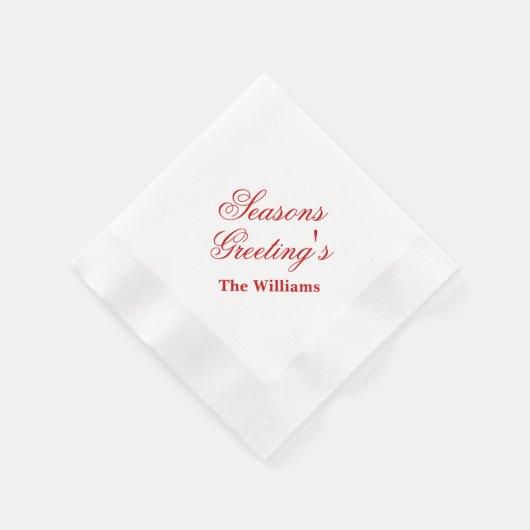 Urlaubspapier Napkins Serviette (Ecke)