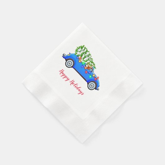 Urlaubspapier Napkins Serviette (Ecke)