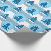 Urlaubspapier Nicht säkulares Wrapping Papier Geschenkpapier (Ecke)