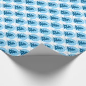 Urlaubspapier Nicht säkulares Wrapping Papier Geschenkpapier (Ecke)