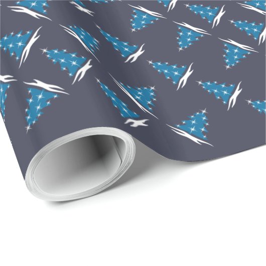 Urlaubspapier Nicht säkulares Wrapping Papier Geschenkpapier (Rolleneckpunkt)