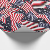 Urlaubspapier vom 4. Juli Geschenkpapier (Ecke)