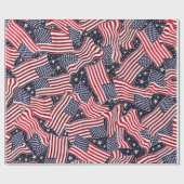 Urlaubspapier vom 4. Juli Geschenkpapier (Flach)