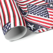 Urlaubspapier vom 4. Juli Geschenkpapier (Rolleneckpunkt)