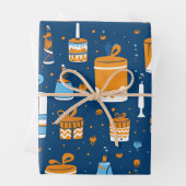 Urlaubspapier von Hannukah Geschenkpapier Set (Beispiel)