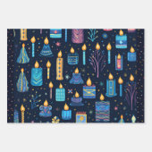 Urlaubspapier von Hannukah Geschenkpapier Set (Vorderseite)