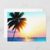 Urlaubspenster Postkarte (Vorne/Hinten)